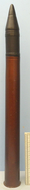 INERT DEACTIVATED. German Unfired WW2 7.5 cm Pak 40 (75 x 714R) PzGr39 APCBCHE/T INERT DEACTIVATED. German Unfired WW2 7.5 cm Pak 40 (75 x 714R) PzGr39 APCBCHE/T Antique & Militaria