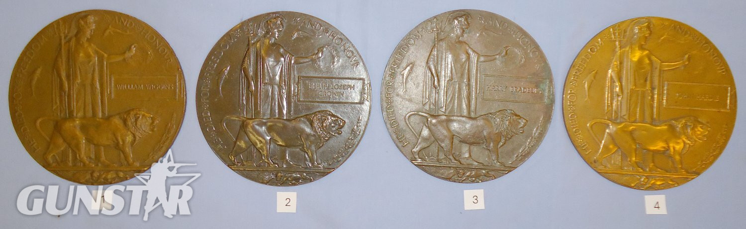 WWI Memorial Plaque (Dead Mans Penny). BA 437 . WWI Memorial Plaque (Dead Mans Penny). BA 437 . Antique & Militaria in 