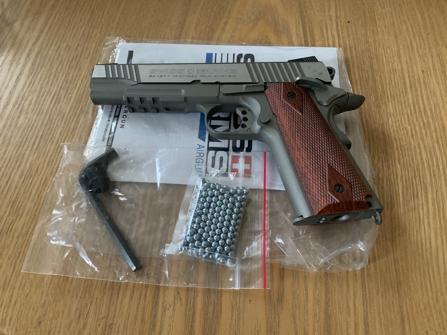 Swiss Arms 1911 Tactical Rail System Swiss Arms 1911 Tactical Rail System 4.5mm