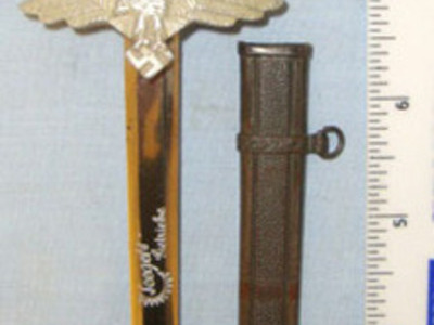 ‘SMF’ which is Stocker & Co SCARCE, Miniature Manufacturer’s Sample WW2 Era Nazi Other Blade