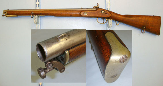 Enfield 2nd Scinde Irregular Horse Enfield .700 Calibre Smooth Bore, Percussion Cavalry  Muzzleloader .70 Cal Muzzleloader Rifle