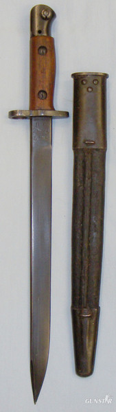  Scarce/Mint* India Pattern No1 MkII Bayonet and Scabbard. BAYO 438. Bayonet