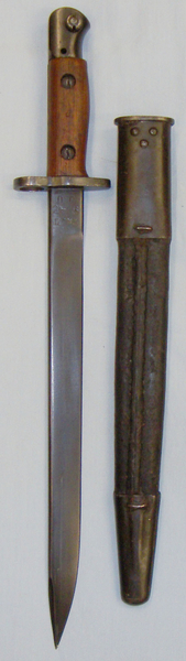  Scarce/Mint* India Pattern No1 MkII Bayonet and Scabbard. BAYO 438. Bayonet