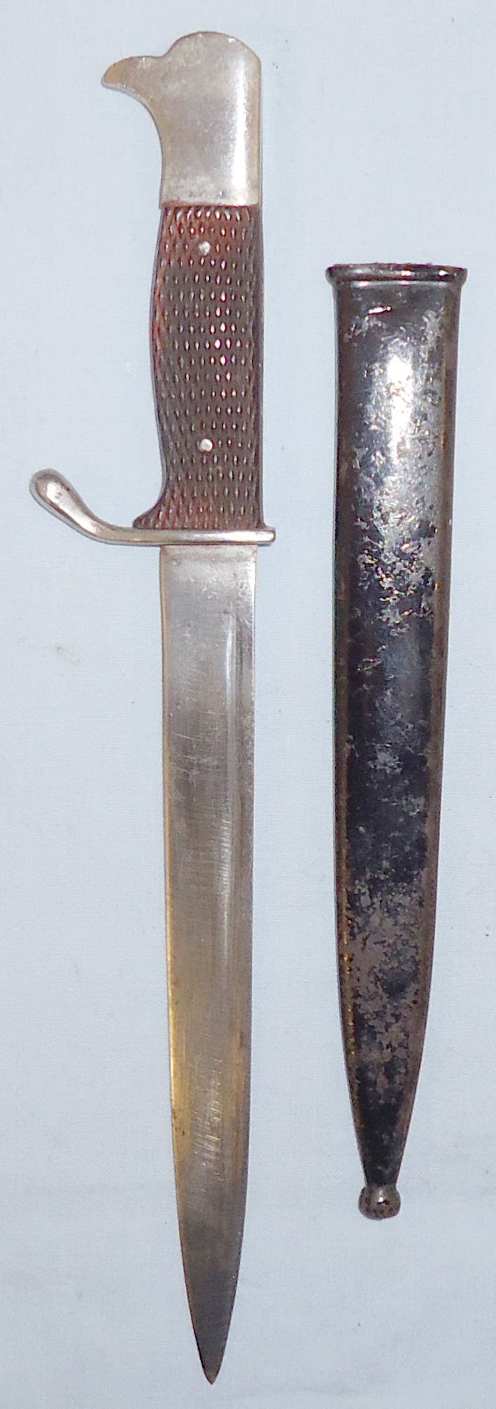  German Miniature KS98 Desk Top/Letter Opener Bayonet and Scabbard. BAYO 167. Bayonet