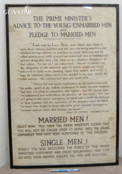 Rare/Original* WWI Poster by the Parliamentary Recruiting Committee ‘The Prime Ministers Advice to The Young Married Men & Pledge To Married Men. PI 128. Rare/Original* WWI Poster by the Parliamentary Recruiting Committee ‘The Prime Ministers Advice to The Young Married Men & Pledge To Married Men. PI 128. Antique & Militaria in 