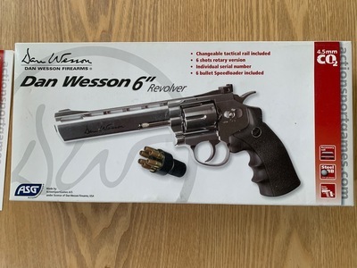 ASG Dan Wesson 6” Revolver 4.5mm