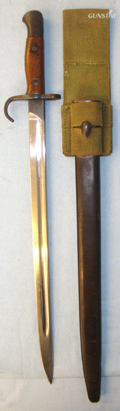 1st Pattern Hook Quillion P1907 Bayonet Regiment Marked ‘4 SWB’ To The 4th Batta Bayonet in 
