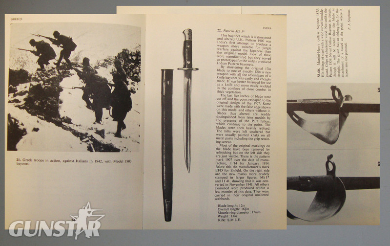  A Set of Five Collectors Books on Bayonets. 19402:3. A Set of Five Collectors Books on Bayonets. 19402:3. Other Accessory