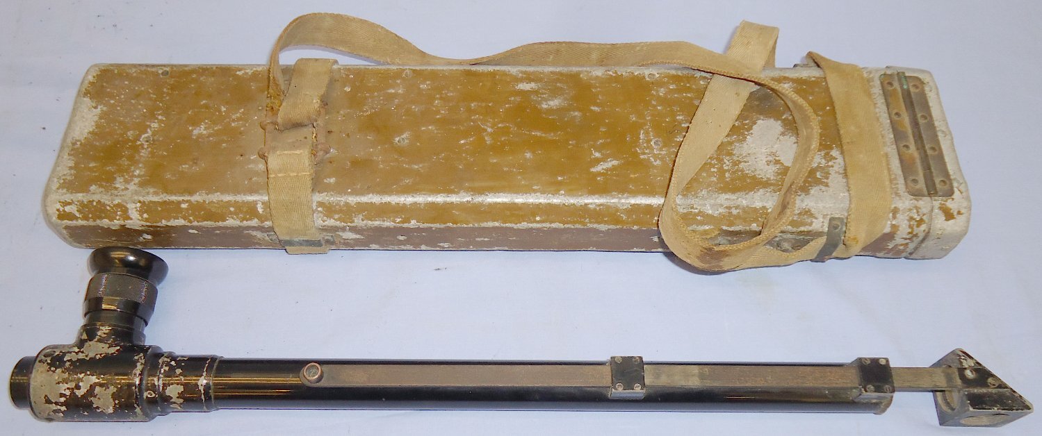  Original* Cased WW2 Imperial Japanese Army Nikko 5 X 10 Magnification Extendable Trench Periscope. Sn 7535. Original* Cased WW2 Imperial Japanese Army Nikko 5 X 10 Magnification Extendable Trench Periscope. Sn 7535. Antique & Militaria