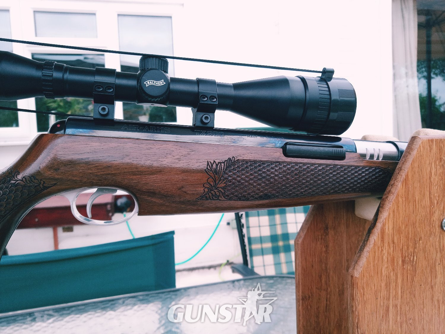  Air ArmsTX200 TX200 .177 wallnut as new, .177