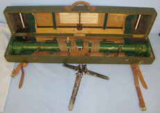 Barr & Stroud Ltd Vickers Machine Gun No 12 MK III Rangefinder With WW1 1917 Dated Houghton & Butc Sight & Optic