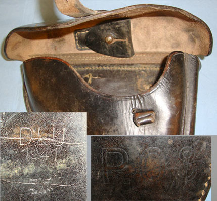  DLU   Ewald Luenenschloss, Militaereffekten-Fabrik, Solingen Leather Holster By ‘DLU’ (Ewald Luenenschloss, Militaereffekten-Fabrik, Solingen Care & Storage