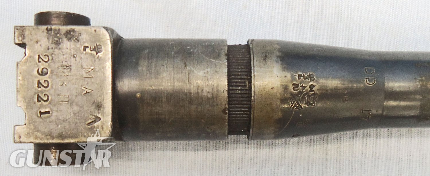 {CATEGORY} - Vickers Vickers .303 Mark II Machine Spare Deactivated Gun Barrel made in March 1942 at Mangrove, Australia. - D 6047 7.7x56mmR (.303 British)  Machine Gun