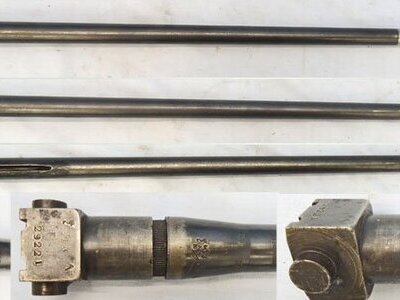 Vickers Vickers .303 Mark II Machine Spare Deactivated Gun Barrel made in March 1942 at Mangrove, Australia. - D 6047 7.7x56mmR (.303 British)  Machine Gun