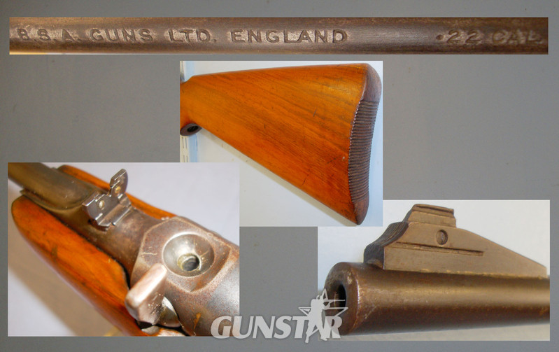 BSA 1965-1967 B.S.A. Airsporter MK II .22 Calibre, Under Lever Air Rifle with \'GE\' Prefix Serial Number. 20404. .22