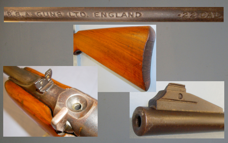 BSA 1965-1967 B.S.A. Airsporter MK II .22 Calibre, Under Lever Air Rifle with \'GE\' Prefix Serial Number. 20404. .22