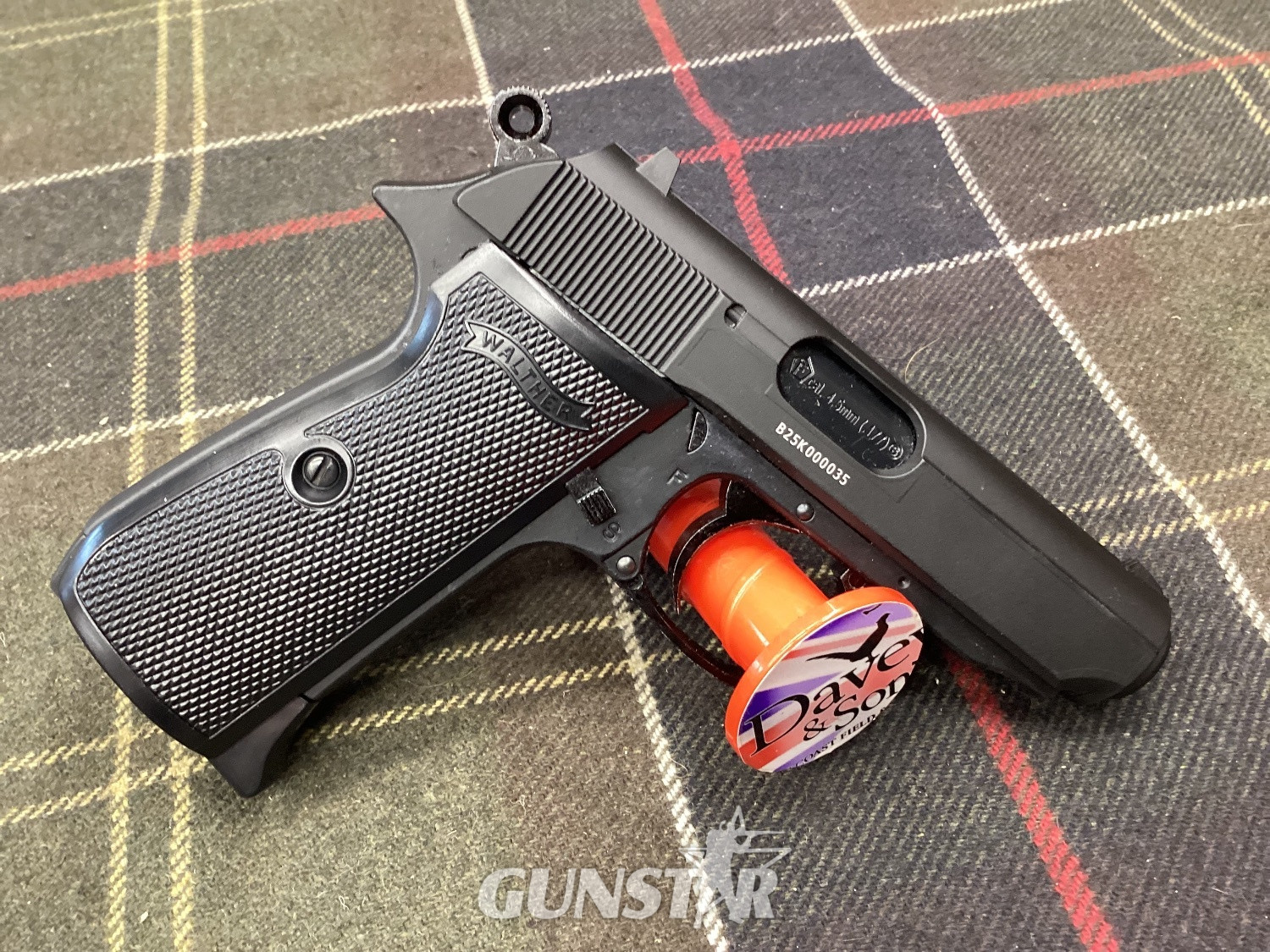 Umarex WALTHER PPK/S CO2 AIR PISTOL 4.5mm in 
