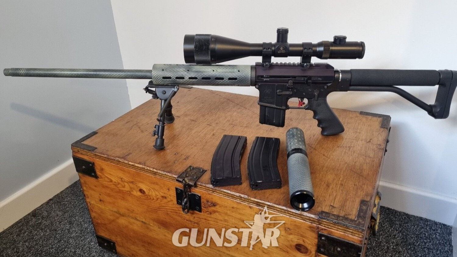 Spikes Tactical St15 Straight Pull .223 Rifle 