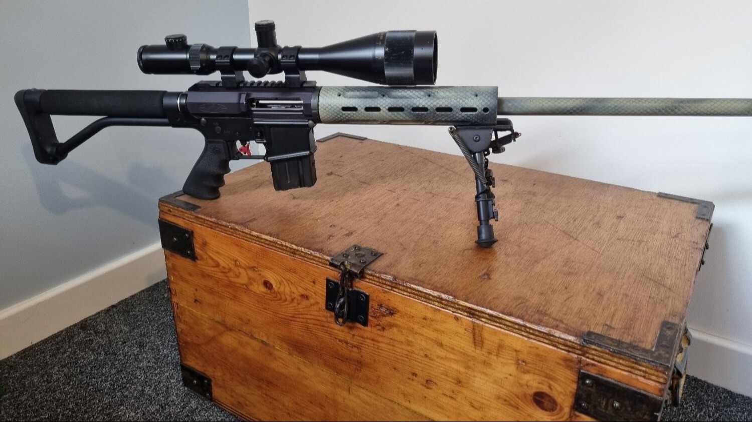Spikes Tactical St15 Straight Pull .223 Rifle - {CATEGORY} in 
