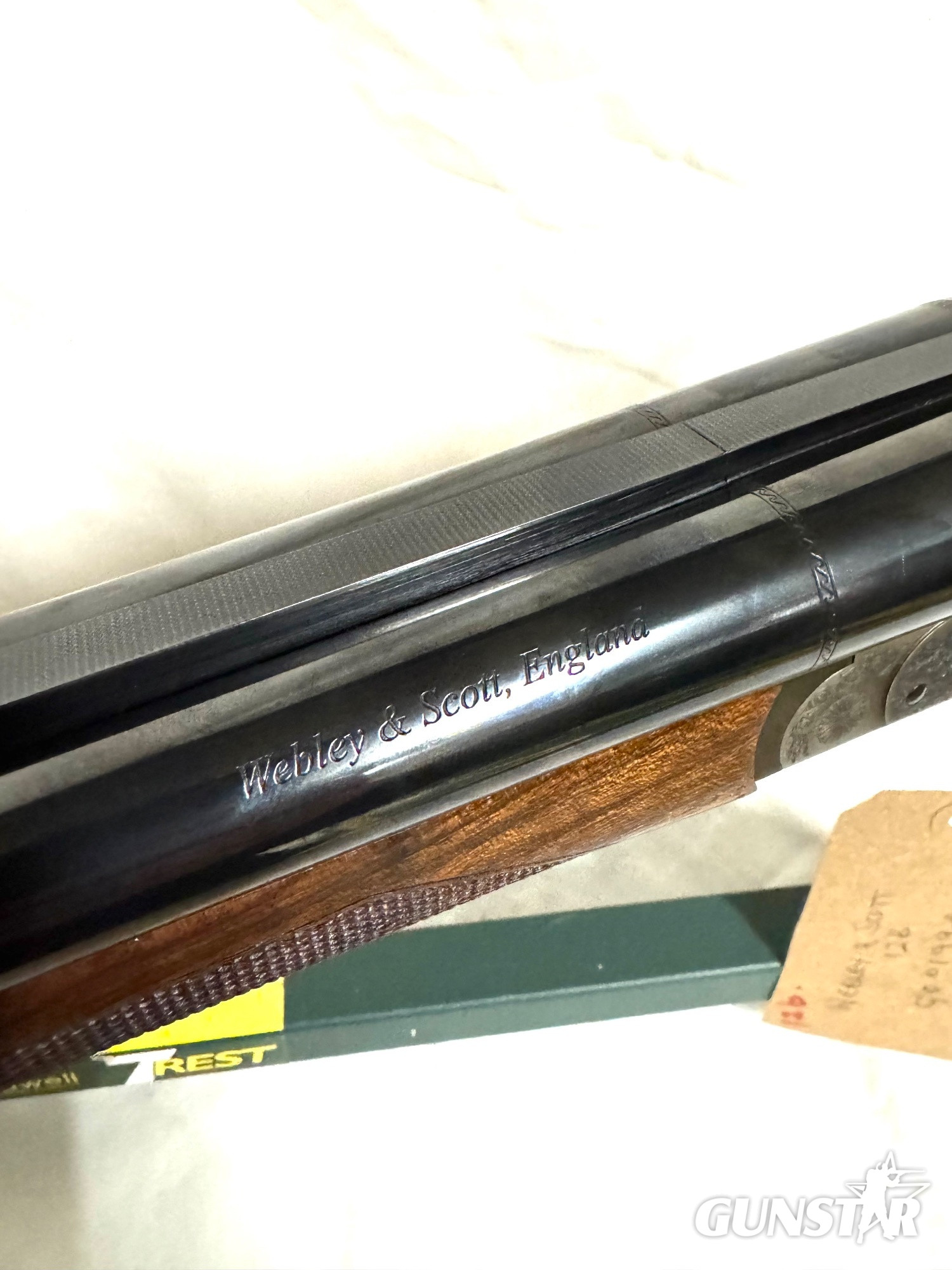 Webley and Scott 12g premium side by side Webley and Scott Side By Side 12 Bore/gauge 
