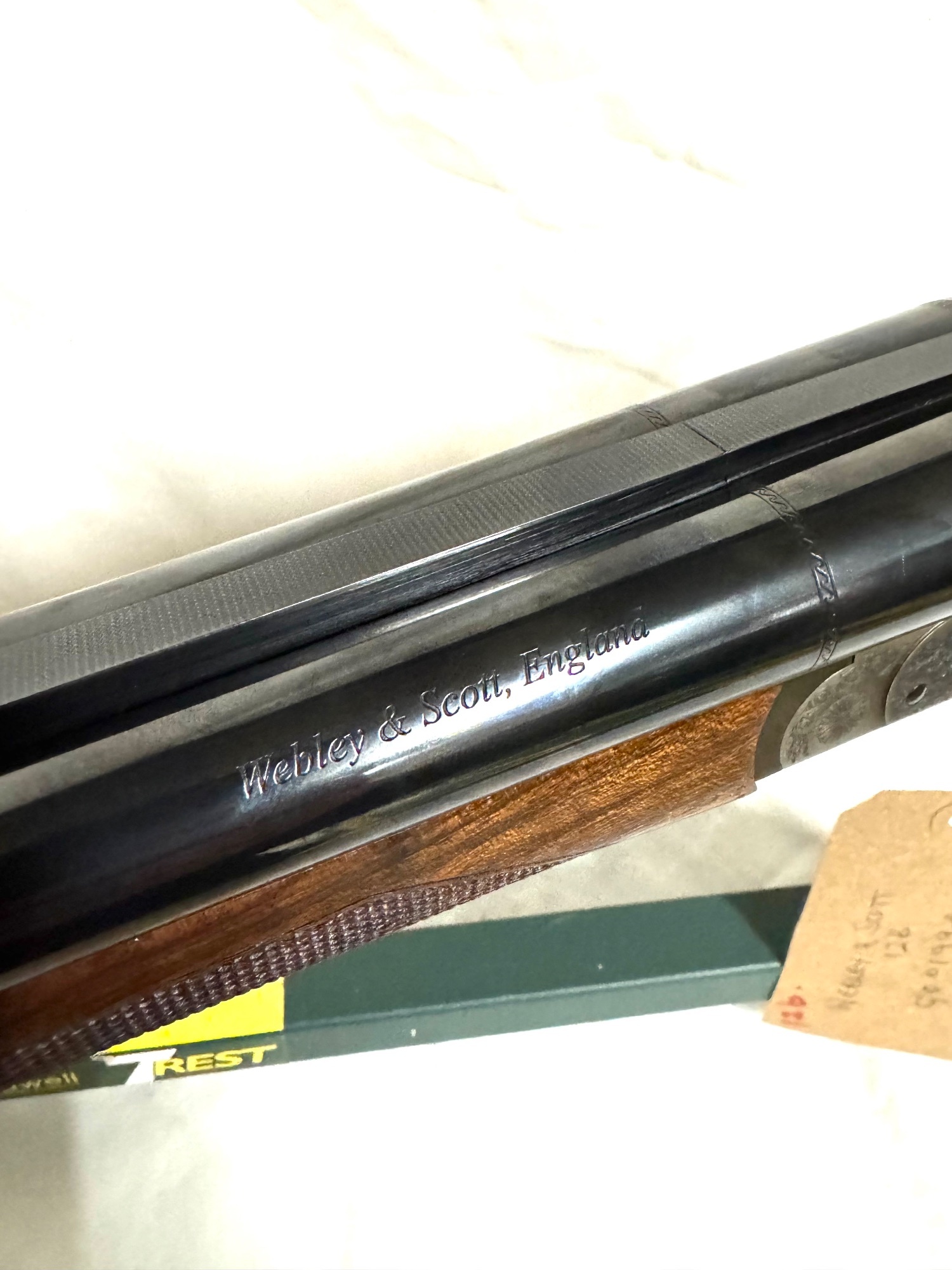 Webley and Scott 12g premium side by side Webley and Scott Side By Side 12 Bore/gauge 