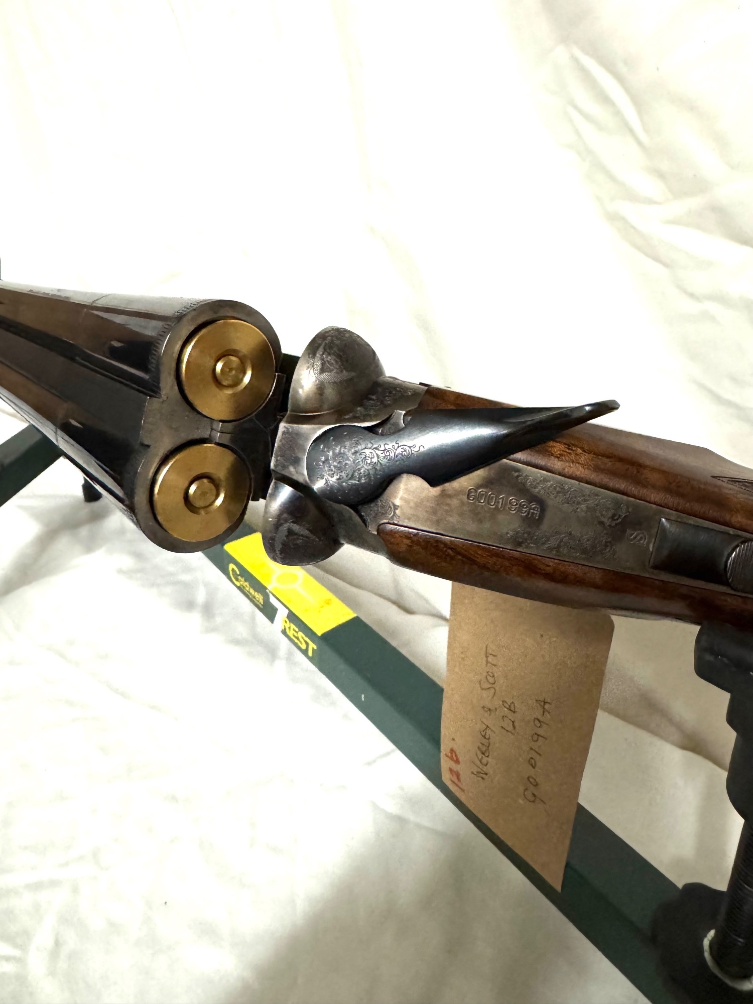 {CATEGORY} - Webley and Scott 12g premium side by side Webley and Scott Side By Side 12 Bore/gauge in 