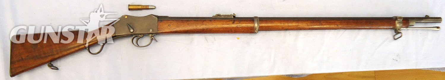 ZULU WARS ERA, RARE, 1873 Dated British WD Enfield MK I Martini Henry .577x .450 Obsolete Centre Fire Calibre Service Rifle with Correct MK1 Chequered Butt Plate, Grooved Trigger, Bronze Azis Pin, 3 Sling Swivels, Polished Breech Block Sn 23484:19 ZULU WARS ERA, RARE, 1873 Dated British WD Enfield MK I Martini Henry .577x .450 Obsolete Centre Fire Calibre Service Rifle with Correct MK1 Chequered Butt Plate, Grooved Trigger, Bronze Azis Pin, 3 Sling Swivels, Polished Breech Block Sn 23484:19 Lever Action Obsolete Rifle - {CATEGORY} in 