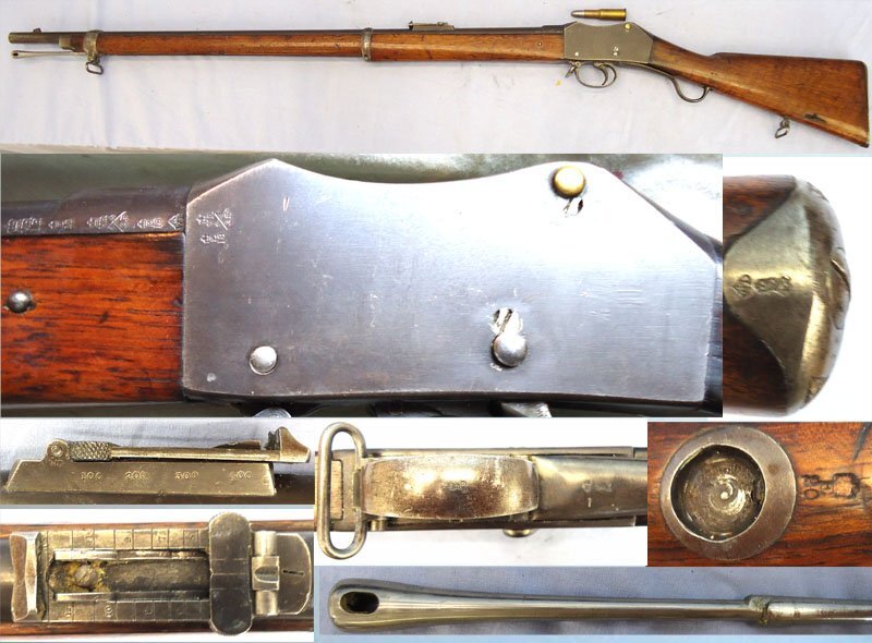 ZULU WARS ERA, RARE, 1873 Dated British WD Enfield MK I Martini Henry .577x .450 Obsolete Centre Fire Calibre Service Rifle with Correct MK1 Chequered Butt Plate, Grooved Trigger, Bronze Azis Pin, 3 Sling Swivels, Polished Breech Block Sn 23484:19 ZULU WARS ERA, RARE, 1873 Dated British WD Enfield MK I Martini Henry .577x .450 Obsolete Centre Fire Calibre Service Rifle with Correct MK1 Chequered Butt Plate, Grooved Trigger, Bronze Azis Pin, 3 Sling Swivels, Polished Breech Block Sn 23484:19 Lever Action Obsolete Rifle