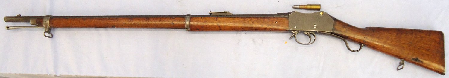 ZULU WARS ERA, RARE, 1873 Dated British WD Enfield MK I Martini Henry .577x .450 Obsolete Centre Fire Calibre Service Rifle with Correct MK1 Chequered Butt Plate, Grooved Trigger, Bronze Azis Pin, 3 Sling Swivels, Polished Breech Block Sn 23484:19 ZULU WARS ERA, RARE, 1873 Dated British WD Enfield MK I Martini Henry .577x .450 Obsolete Centre Fire Calibre Service Rifle with Correct MK1 Chequered Butt Plate, Grooved Trigger, Bronze Azis Pin, 3 Sling Swivels, Polished Breech Block Sn 23484:19 Lever Action Obsolete Rifle - {CATEGORY}