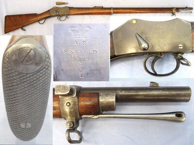 ZULU WARS ERA, RARE, 1873 Dated British WD Enfield MK I Martini Henry .577x .450 Obsolete Centre Fire Calibre Service Rifle with Correct MK1 Chequered Butt Plate, Grooved Trigger, Bronze Azis Pin, 3 Sling Swivels, Polished Breech Block Sn 23484:19 ZULU WARS ERA, RARE, 1873 Dated British WD Enfield MK I Martini Henry .577x .450 Obsolete Centre Fire Calibre Service Rifle with Correct MK1 Chequered Butt Plate, Grooved Trigger, Bronze Azis Pin, 3 Sling Swivels, Polished Breech Block Sn 23484:19 Lever Action Obsolete Rifle