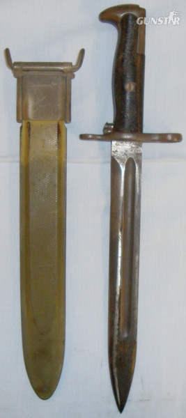  U.S. ‘M1 Garand’ Bayonet and Scabbard. BAYO 798. Bayonet