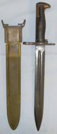 U.S. ‘M1 Garand’ Bayonet and Scabbard. BAYO 798. Bayonet