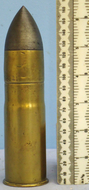 DEACTIVATED INERT. French, 1893 Dated French 37mm (37 x 94R) Hotchkiss Revolving Cannon Base Fused HE (High Explosive) Round. - O 1904 DEACTIVATED INERT. French, 1893 Dated French 37mm (37 x 94R) Hotchkiss Revolving Cannon Base Fused HE (High Explosive) Round. - O 1904  Other