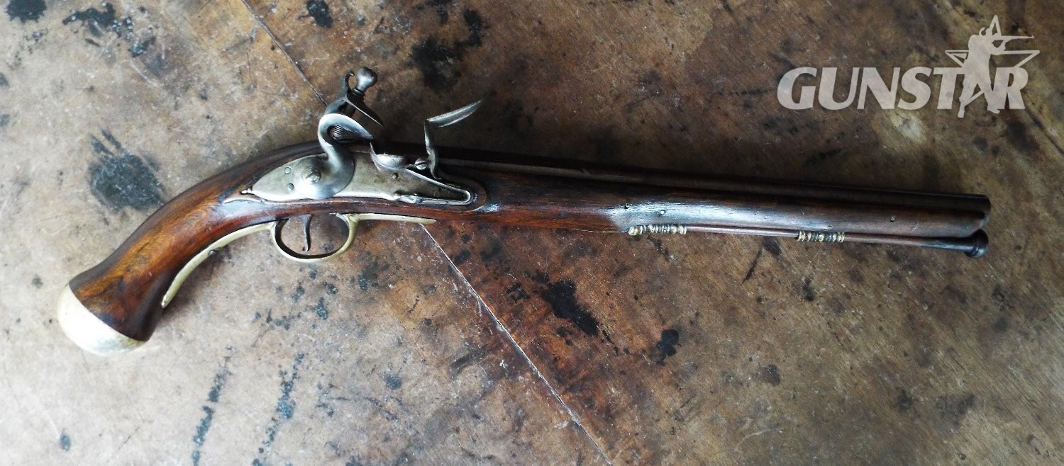 German made Flintlock Holster Pistol .54 Cal Muzzleloader Muzzleloader in 