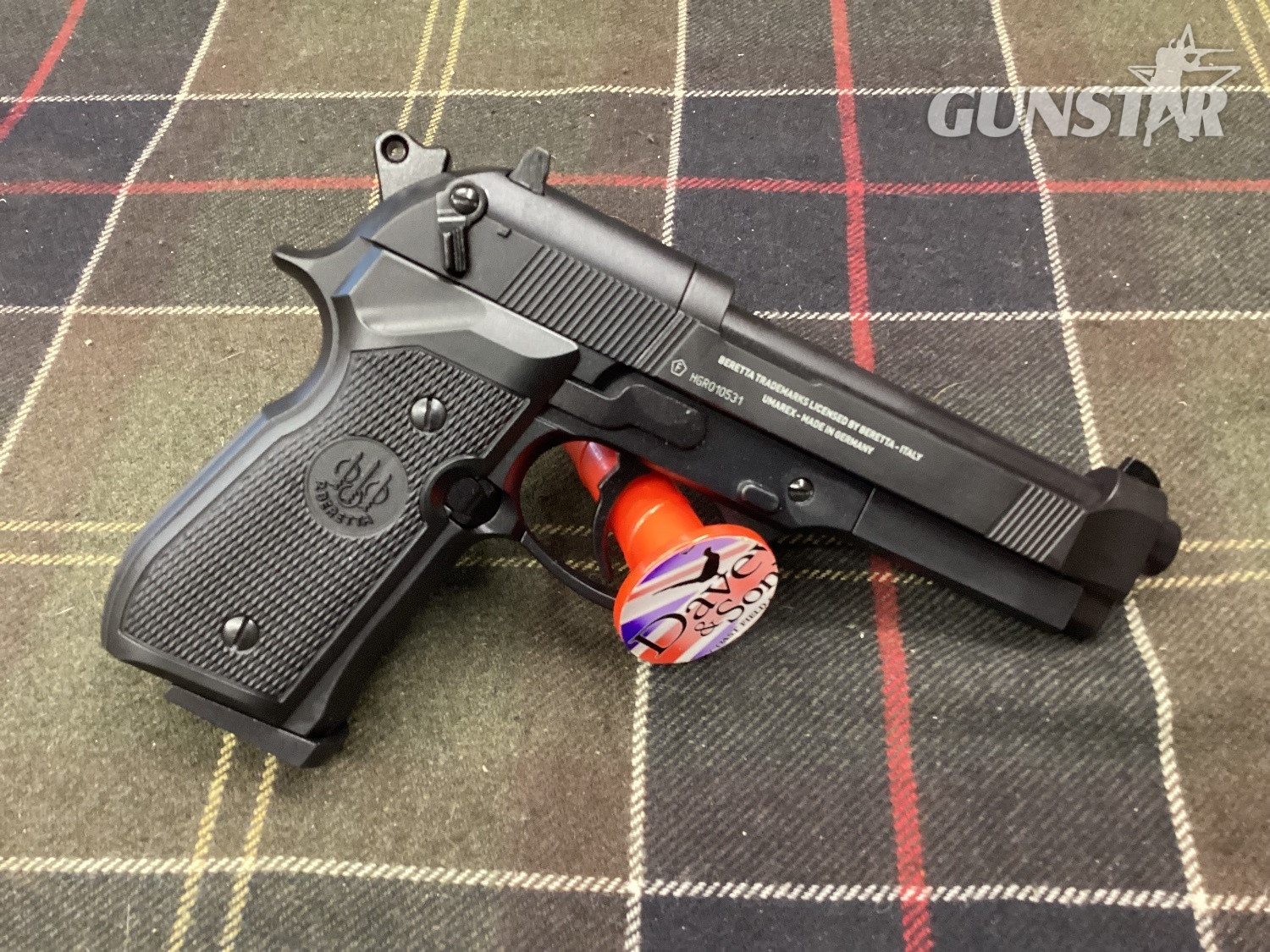 Umarex BERETTA 92-FS-BLK CO2 .177 in 