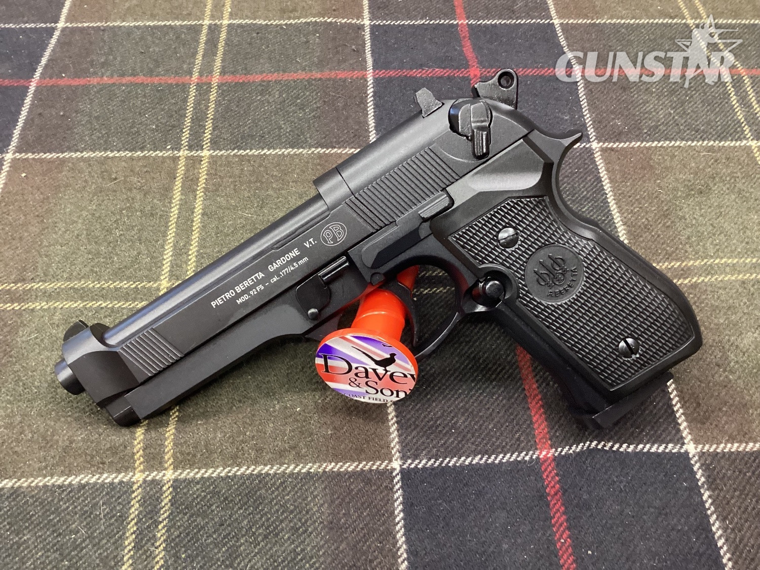 Umarex BERETTA 92-FS-BLK CO2 .177