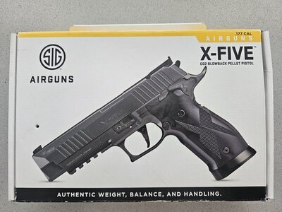 Sig Sauer X-Five .177 Cal CO2 Blowback Pistol .177