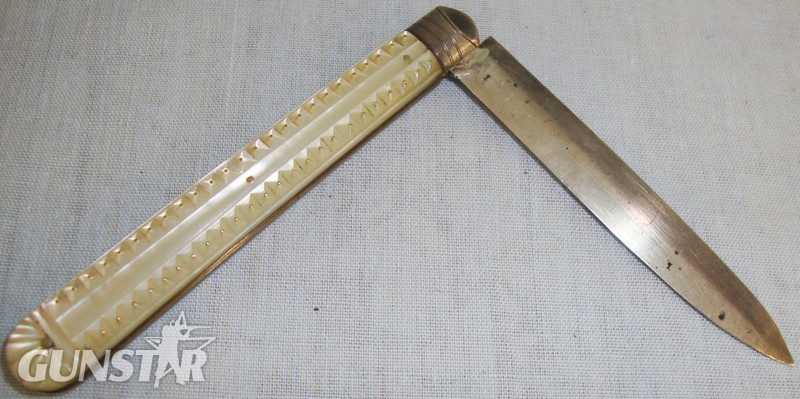  Silver Bladed Thomas Marples of Sheffield Fruit Knife with Mother of Pearl Handles. ED 2630 Other Blade