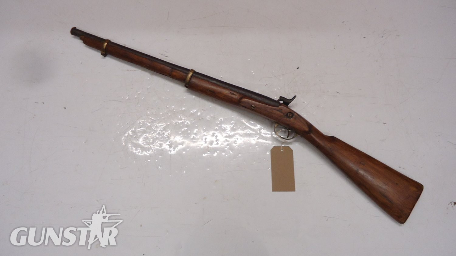 English Short Carbin .50 Cal Muzzleloader  Musket