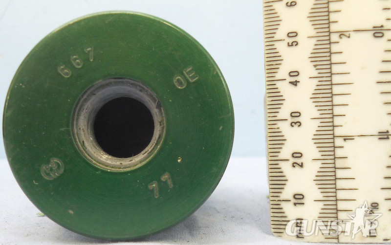 INERT DEACTIVATED. Mint, Oerlikon 35mm KDC (35x228) Testmunition Round & Cardboard Transit Tube. - 19966:3 INERT DEACTIVATED. Mint, Oerlikon 35mm KDC (35x228) Testmunition Round & Cardboard Transit Tube. - 19966:3  Other Ammunition