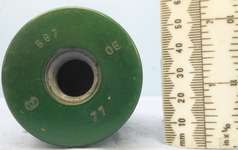 INERT DEACTIVATED. Mint, Oerlikon 35mm KDC (35x228) Testmunition Round & Cardboard Transit Tube. - 19966:3 INERT DEACTIVATED. Mint, Oerlikon 35mm KDC (35x228) Testmunition Round & Cardboard Transit Tube. - 19966:3  Other Ammunition