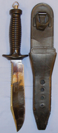 Vintage* c1960 Mares ‘Tris Inox’ Sub Diving Scuba Knife and Sheath Made in Italy. 19966:49. Knive