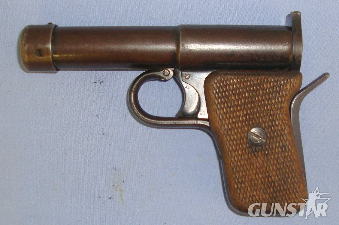  WORLD’S SMALLEST* 1927-1935, German, Venus Waffenfabrik Tell II .177 Calibre Break Action Tin Plate Air Pistol. Sn 22646 .177