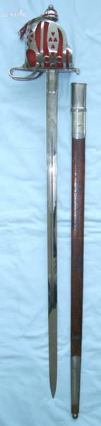 Samuel Moses, Mansell St E.C. (London) Sword in 
