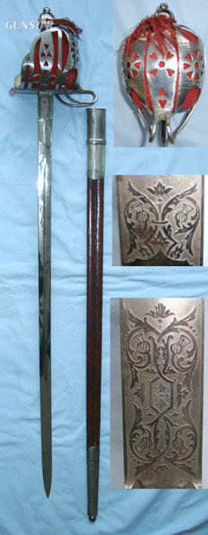 Samuel Moses, Mansell St E.C. (London) Sword