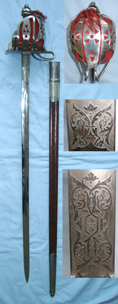 Samuel Moses, Mansell St E.C. (London) Sword