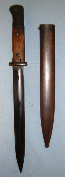  German WW2 M88/98 3rd Model Bayonet & Scabbard. Bayonet