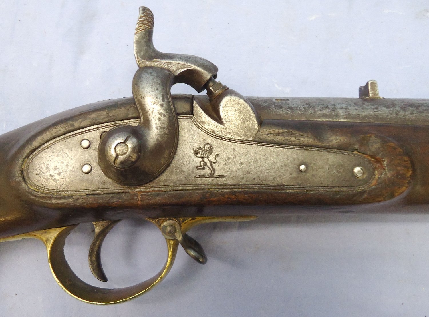 East India Company (EIC) British East India Company Pattern E Percussion .750 Calibre Muzzle Loading Percussion Infantry Musket. Sn - 21529 Single Shot .75 Cal Muzzleloader Rifle 