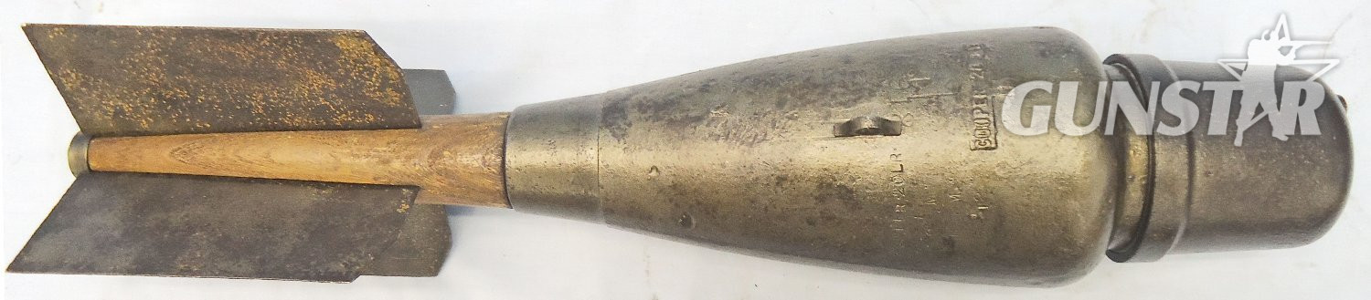 INERT DEACTIATED. *RARE*, British, WW1, 1918 Dated, Royal Naval Air Service 20lb H.E Mark I Cooper Aerial Bomb. - O 2276 INERT DEACTIATED. *RARE*, British, WW1, 1918 Dated, Royal Naval Air Service 20lb H.E Mark I Cooper Aerial Bomb. - O 2276  Other Ammunition - {CATEGORY} in 