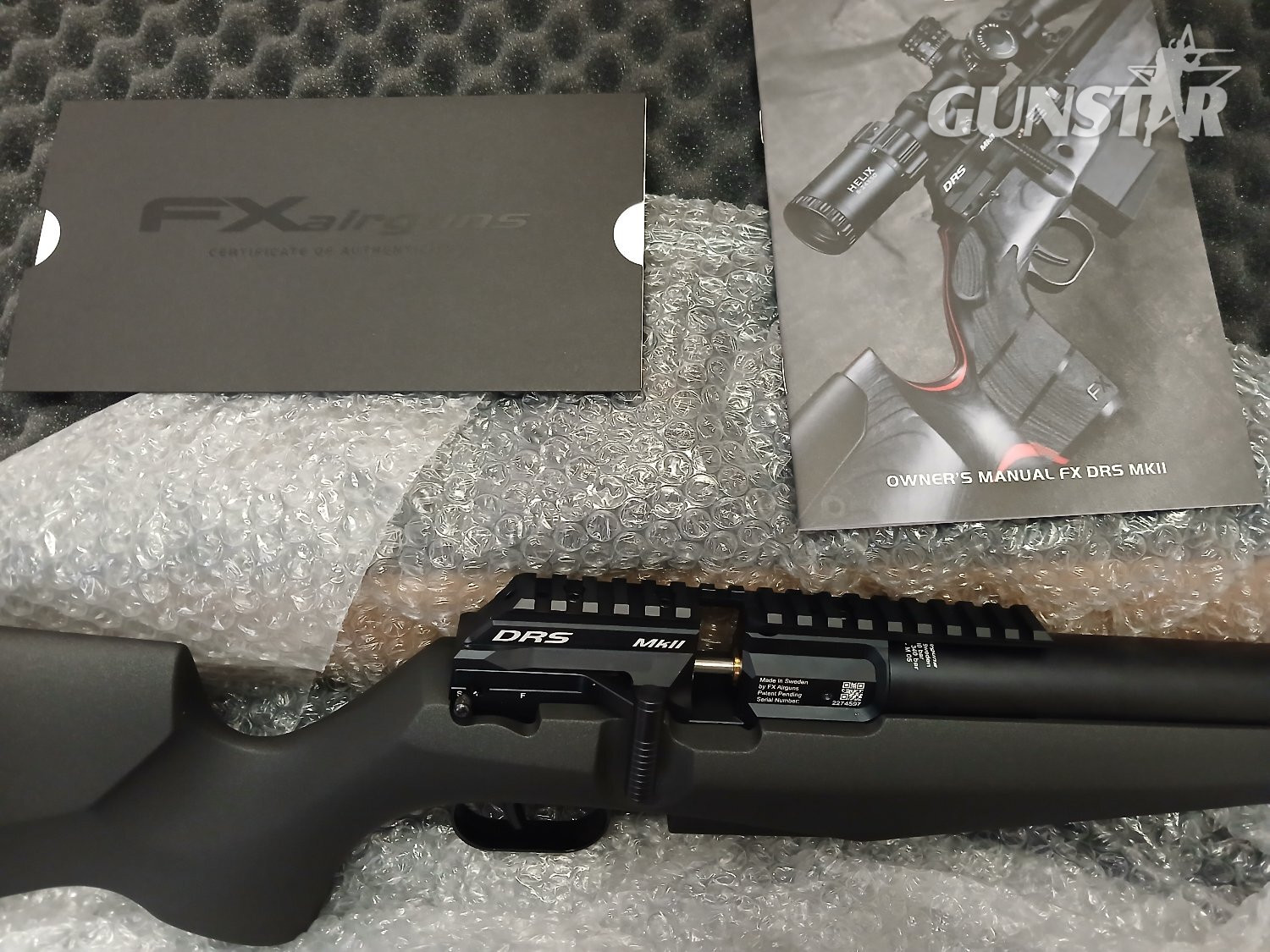 {CATEGORY} - FX Airguns DRS compact mk2 synthetic  .22 in 